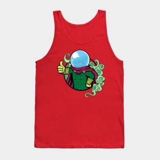 Cute Funny Superhero Gamer Mashup Parody Cartoon Tank Top